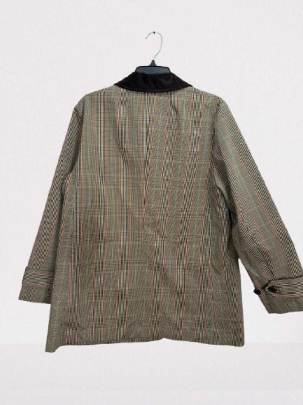 J. Crew NWOT Barn Jacket in Plaid Double Faced Cotton Size M - Picture 11 of 15